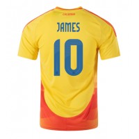 Colombia James Rodriguez #10 Fotballklær Hjemmedrakt Copa America 2024 Kortermet